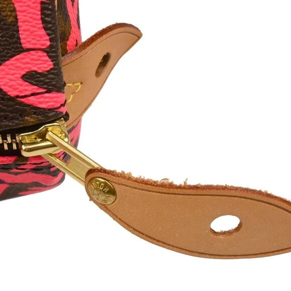 Louis Vuitton Pink Monogram Graffiti Speedy 30 Handbag - Picture 8 of 10